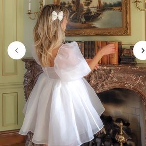 Selkie Ivory Puff Dress NWT